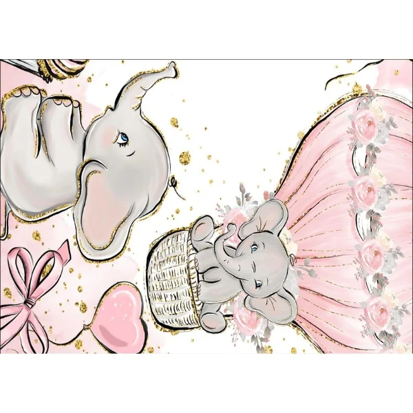 Dečiji tepih Slonić u balonu – 120x180cm - Image 2