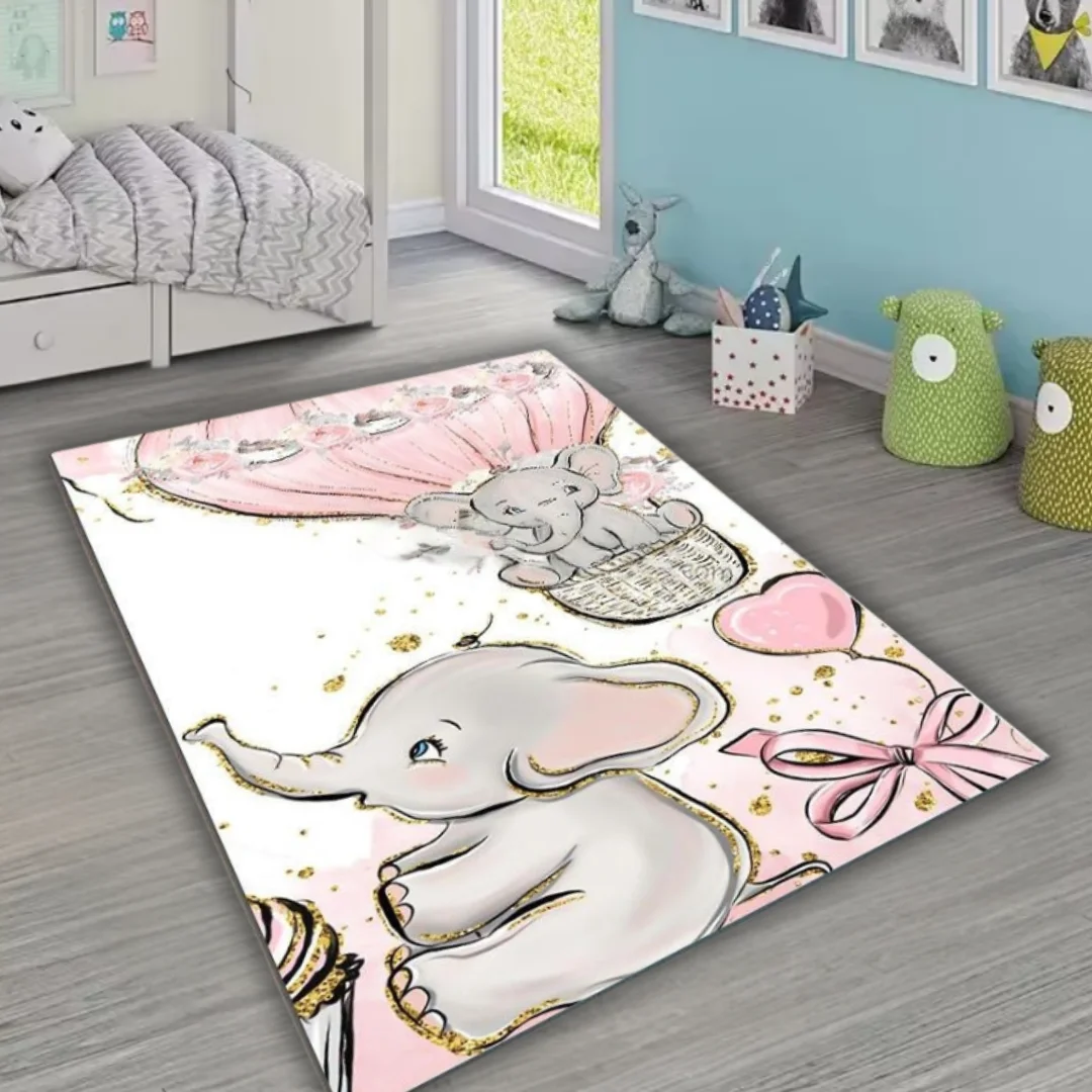 Dečiji tepih Slonić u balonu – 120x180cm - Image 3